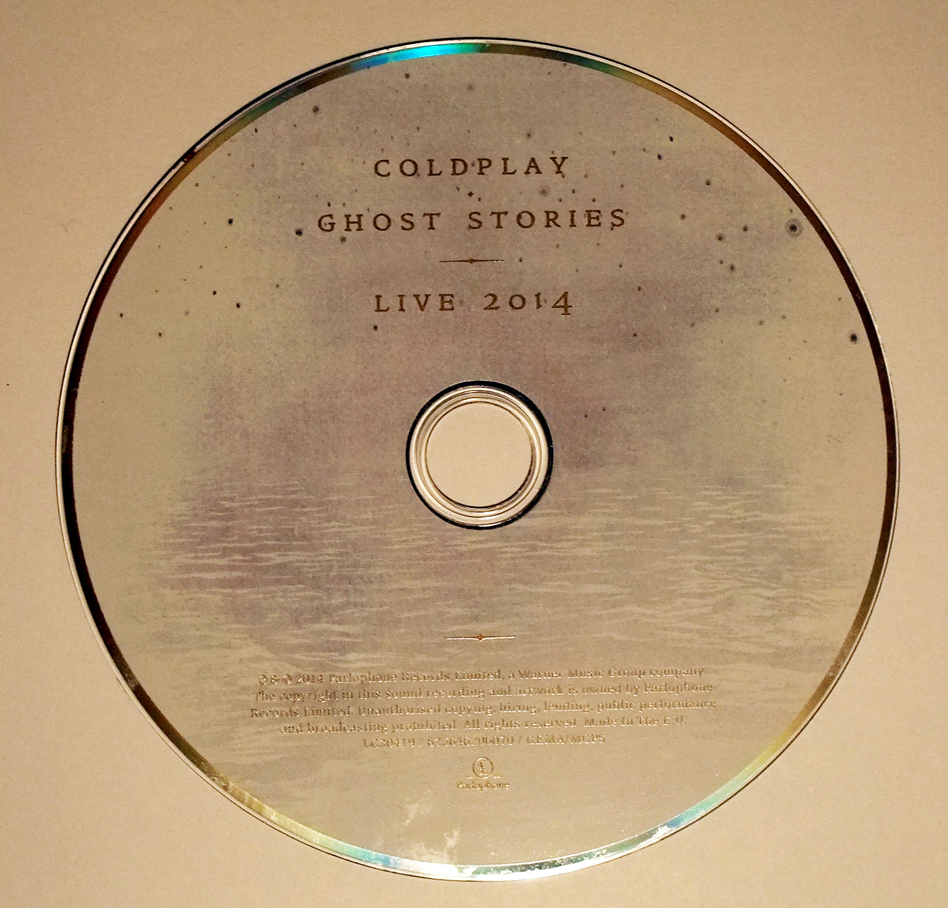 Ghost Stories live CD