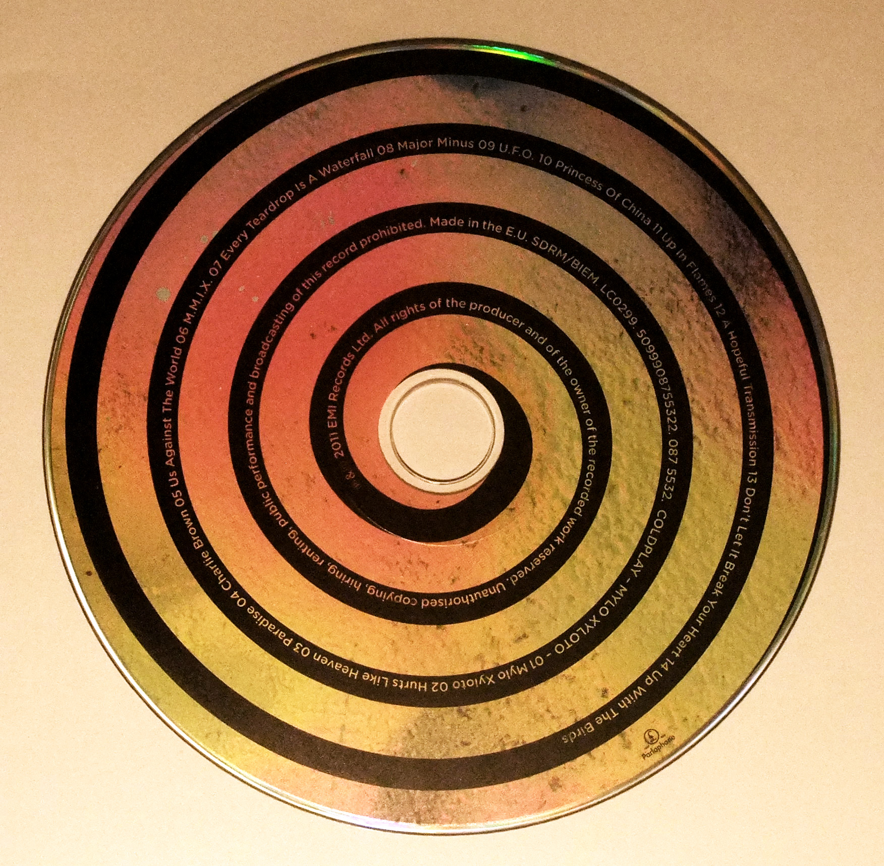 Mylo Xyloto CD